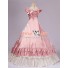 Victorian Lolita Southern Civil War Reenactment Gothic Lolita Dress Pink