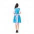 Alice in Wonderland Cosplay Costume Oktoberfest Nightclub Stage Maid Dress Uniform