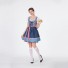 German Munich Bavaria Cosplay Costume Traditional Ethnic Carnival Performance Stage Maid Dress