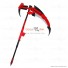 Ruby Crescent Rose the High Velocity Sniper-Scythe PVC Cosplay Props