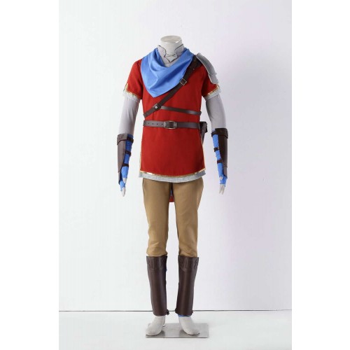 The Legend Of Zelda: Hyrule Warriors Link Red Cosplay Costume