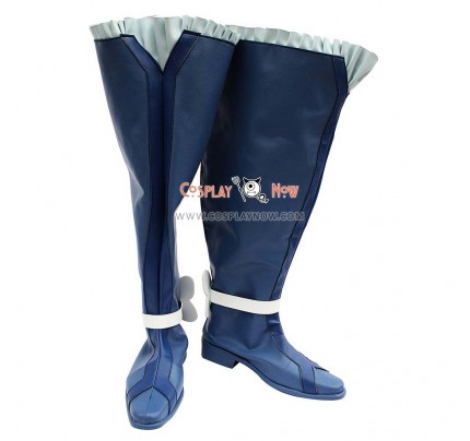 Pretty Cure 5 Cosplay Shoes Kurokawa Ellen Blue Boots