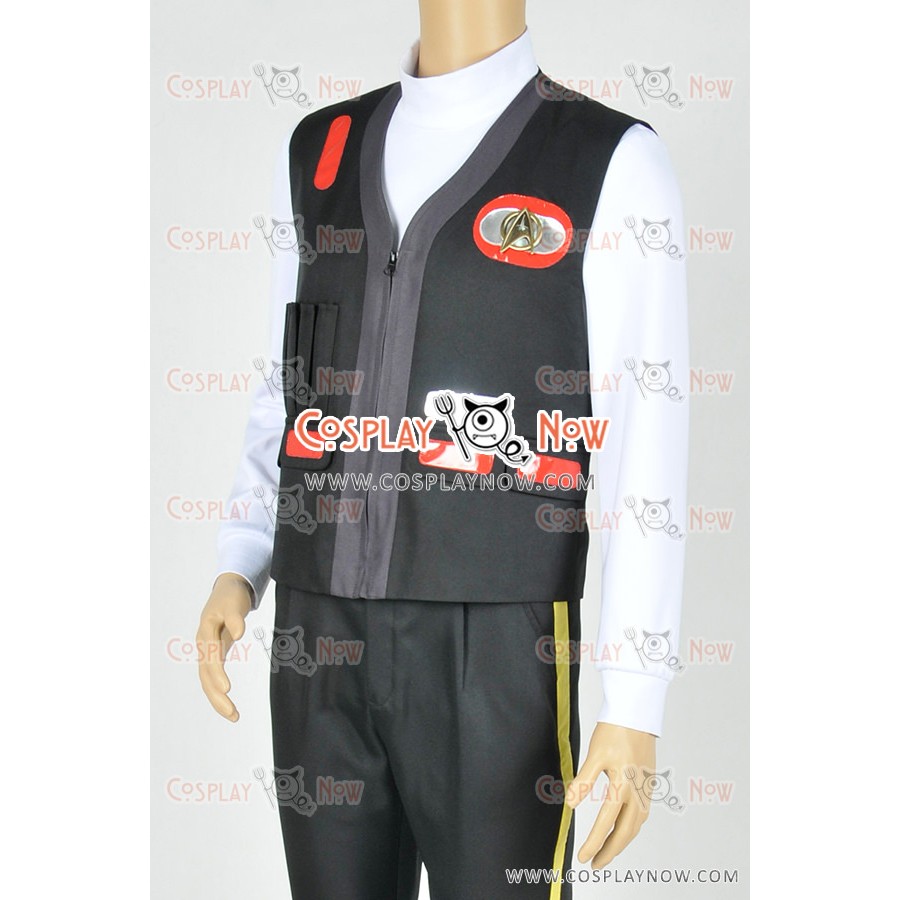 Star Trek III-V Scotty Engineering Vest Jacket Uniform Cosplay costume custom//F 