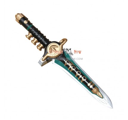 Power Rangers Green Ranger Dagger PVC Cosplay Props