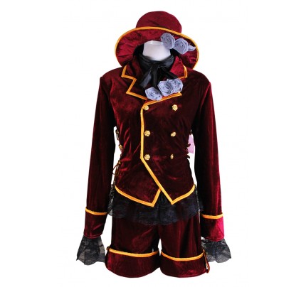 Black Butler Kuroshitsuji Ciel Phantomhive Cosplay Costume