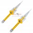 Power Rangers Yellow Ranger Daggers Cosplay Props