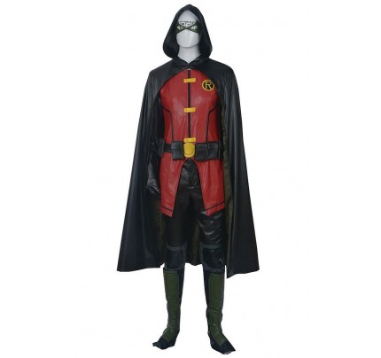 Robin Timothy Jackson Tim Drake Costume For Young Justice Cosplay