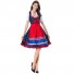 German Oktoberfest Cosplay Costume Festival Ethnic Style Dress Halloween