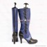 Black Butler Cosplay Shoes Ciel Blue Boots