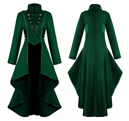 Historical Medieval Tuxedo Lapel Vintage Top