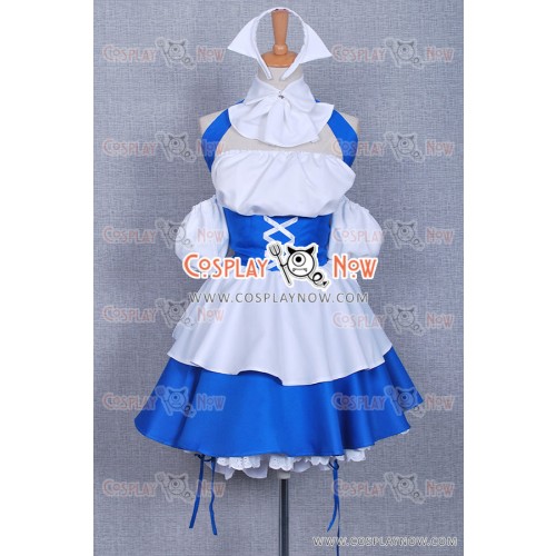 Chobits Chii Cosplay Cosplay Blue Maid Dress