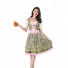 Alice in Wonderland Cosplay Costume Oktoberfest Nightclub Stage Maid Dress Uniform