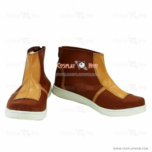 The Legend of Heroes: Sen No kiseki Rean Schwarzer Brown Cosplay Shoes