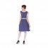 German Oktoberfest Cosplay Maid Costume Festival Stage Dress Blue