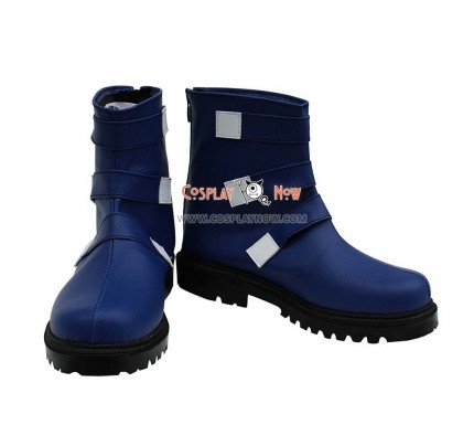 The King of Fighters Cosplay Shoes Chris Shiny Purple Boots