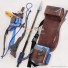 Overwatch OW Hanzo Storm Bow, Arrow and Quiver PVC Cosplay Props