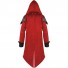 Gothic Historical Middle Ages Vintage Color Collision Cosplay Costume Coat