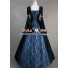 Renaissance Gothic Velvet Blue Lolita Dress Ball Gown