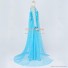 Frozen Cosplay Princess Elsa Costume Blue Dress