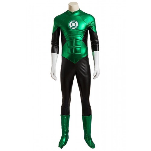 Hal Jordan Costume For Green Lantern Cosplay Jumpsuit Deluxe Outfit