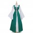 Square Collar Medieval Renaissance Vintage Dress Christmas