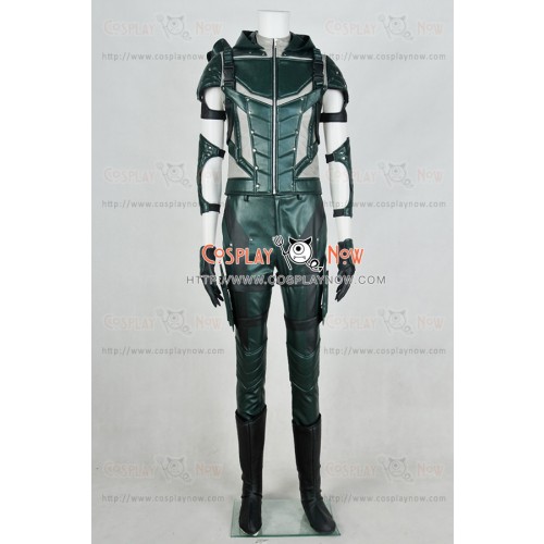 Green Arrow 4 Oliver Queen Cosplay Costume Combat Uniform