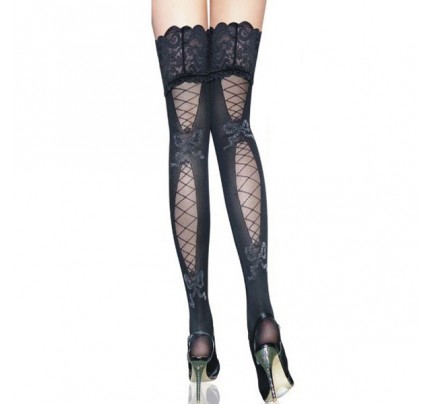 Lolita Cosplay Hollow Lace Socks Stockings