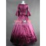 Colonial Lolita Ball Gown Prom Red Wedding Dress