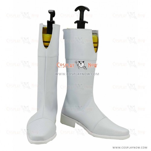 Mobile Suit Gundam Cosplay Shoes SEED Stella Loussier White Boots