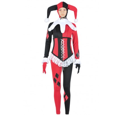 Batman Cosplay Harley Quinn Female Costume