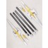 Hortesia saga Lucan Double Spears PVC Cosplay Props