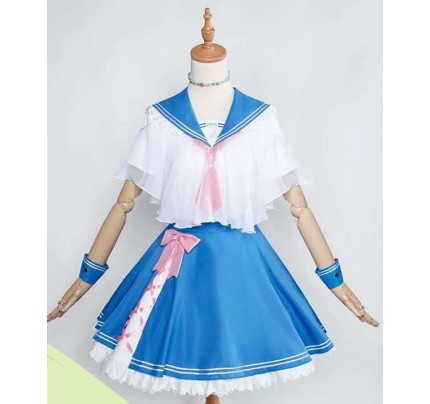 My Hero Academia Boku No Hiro Akademia Tsuyu Asui Froppy Sailor Cosplay Costume 