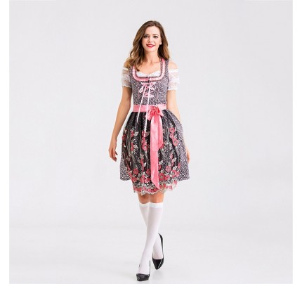 German Munich Cosplay Bavarian Traditional Costume Festival Uniform Ethnic Dress
