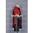 Smallville Cosplay Clark Kent Black Red Coat Costume