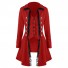 Medieval Historical Retro Solid Color Coat Tuxedo