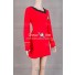 Star Trek Costume TOS The Female Duty Uniform Red Dress