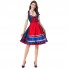 German Oktoberfest Cosplay Costume Festival Ethnic Style Dress Halloween