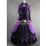 Renaissance Gothic Cotton Purple Lolita Dress Ball Gown