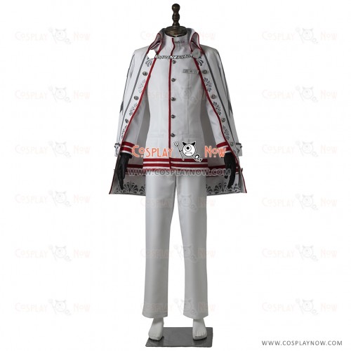 Phantasy Star Online 2 Cosplay Admiral Fleet White Snow Costume Uniform