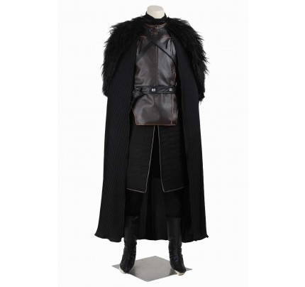 Deluxe Game Of Thrones Jon Snow Cosplay Costume