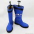 Samurai Sentai Shinkenger Cosplay Shoes Shinken Blue Boots