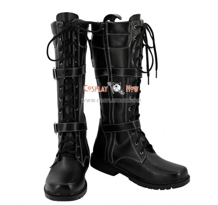Tokyo Ghoul Cosplay Shoes Ayato Kirishima Black Boots 