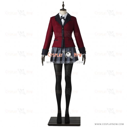 Kakegurui Compulsive Gambler Cosplay Jabami Yumeko Costume Uniform