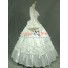 Victorian Lolita Reenactment Theatre Punk Lolita Dress White