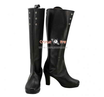 Unlight Cosplay Shoes Doppelsoldner Rudia Black Boots