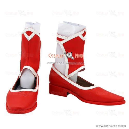 The Legend of Heroes Trails of Cold Steel Alisa Reinford Red Cosplay Shoes