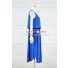 Lolita Dress Daily Gothic Lady Party Blue Chiffon Cosplay Costume