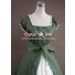 Colonial Cosplay Lolita Green Dress Ball Gown Prom