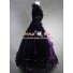 Lolita Renaissance Prom Velvet Purple Dress Ball Gown