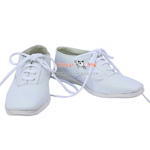 Black Butler Viscount White Cosplay Flat Shoes